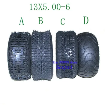 Hög Prestanda försäljning med hög Prestanda 4 typer av 13x5.00-6 bra kvalitet tubless däck passar KART KART ATV UTV Buggy
