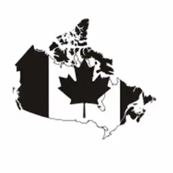 Karta Över Kanada Dekal Dekal Affischer Art Vinyl Väggdekaler Pegatina Quadro Parede Inredning Väggmålning Kanada Karta Klistermärke