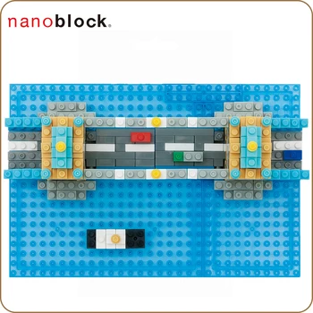 Kawada Nanoblock NBH-065 Sevärdheter som Tower Bridge 460 St Diamond Micro-Storlek byggstenar Kreativa Mini Tegel Leksak