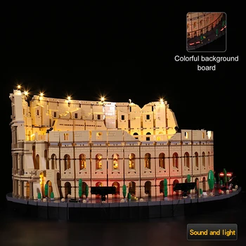 Led-Ljus Kit För Colosseum 10276 byggstenar Kompatibla med Lego-Modell(som INTE Ingår I Modellen)