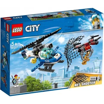 LEGO City - Polis Luft Polisen: jakt drone, kreativ konstruktion och äventyr med toy drone och minifigure