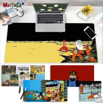 MaiYaCa The Adventures of Tintin gamer spelar mats Mousepad Hastighet/Kontroll Versionen Stora Gaming musmatta