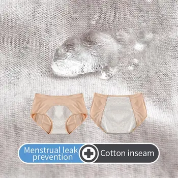 Menstruation trosor bragas sexiga Underkläder kvinnliga trosor för kvinnor tanga bomull i korthet bragas plus size underkläder inga trosor