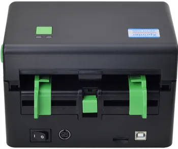 Milstolpe etikettskrivare bluetooth streckkod maker termiska skrivare klistermärke destop USB windows mac-DATOR 4 tums 108mm etikettskrivare