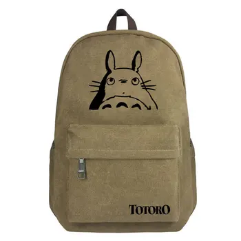 Ny Design Tecknat Ryggsäckar Anime Min Granne Totoro Cosplay axelväska Laptop Ryggsäck Väskor Skolan Mochila för Tonåringar
