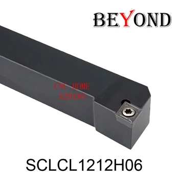 OYYU Externa Svarvning Verktyg Hållare för 12mm SCLCL1212H06 Tråkigt Bar SCLCL CCMT Hårdmetall Insert CCMT060204 Zcc Fräsning