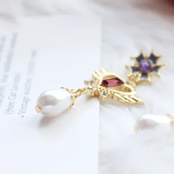 Sailor moon 25-årsjubileum Neo Queen Serenity Tiara smycken Örhängen