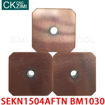 SEKN1504AFTN SEKN 1504 AFTN BM1030 hårdmetallskär frässkär Verktyg för CNC-svarvvändskär Verktyg för rostfritt stål