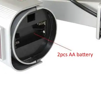 Solar Power LED CCTV Kamera Falsk Säkerhet Kameran Utomhus Dummy Övervakning