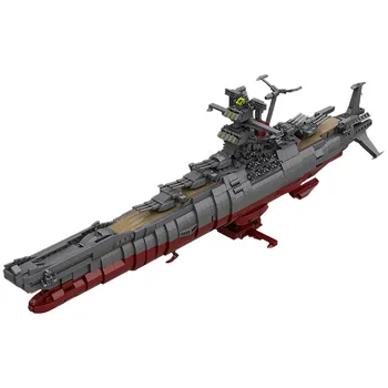 Star Utrymme Fartyget Serie Krig Ny MOC byggstenar Space Battleship Japan Yamato Modell Tegel Kid DIY Leksaker Födelsedag Xmas Gåva