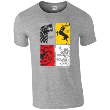 T-Shirt Fick Huset Stark Lannister 
