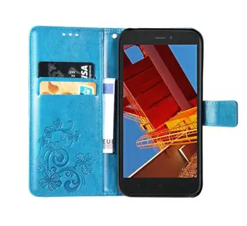 Telefonen Fall för Motorola Moto C Plus XT1723 XT1724 C XT1750 XT1754 XT1755 Fall Lyxigt Flip Lättnad Läder Telefonen Sticker bokomslag