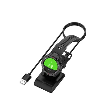 USB-Vertikala Hållaren för Laddning Docka för Huami A1918 Amazfit T-Rex, GTR42mm, GTR 47mm, GTS Titta på laddningsdocka Station