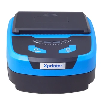 Xprinter 80mm mini handenhetens Bluetooth-Termisk kvittoskrivare Bärbara Bluetooth-Skrivare med Stöd för Android-IOS biljett skrivare