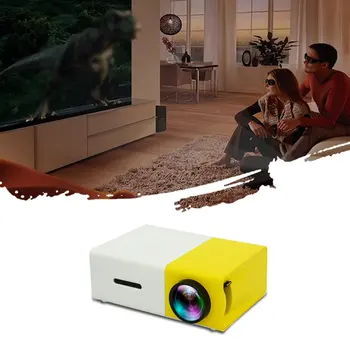 YG300 LED Mini Projektor 320x240 Pixlar Stöder 1080P YG-300 HDMI USB Audio Bärbar Projektor Home Media Video-spelare