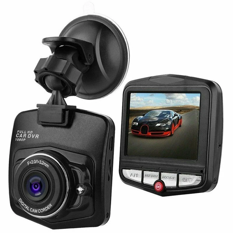 2X 1080P HD Car DVR Dash Vehicle Camera Video Recorder Cam Night Vision G-Sensor